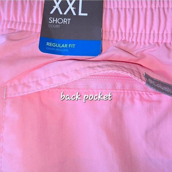 Columbia Pink Shorts NWT XXL (SHO45) - Picture 6 of 14